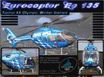 FS2004 
                  Eurocopter Ec135 P2 Torino I-TORI Package.